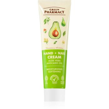 Green Pharmacy Aloe Hand Cream hidratáló és bőrlágyító krém kézre és körmökre 100 ml