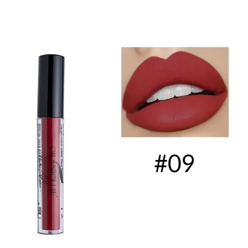 Ruj lichid mat Make Matte Oranjollie nr. 9 rezistenta 24h