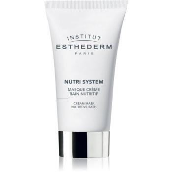 Institut Esthederm Nutri System Cream Mask Nutritive Bath masca crema nutritiva cu laptisor de matca 75 ml