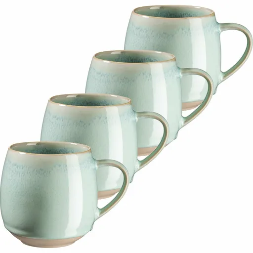 Mäser Set de căni 4 bucăți AQUATA – 355 ml, verde, verde, 355 ml