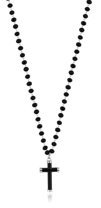S'Agapõ Colier din margele cu cruce Shrine SSR01
