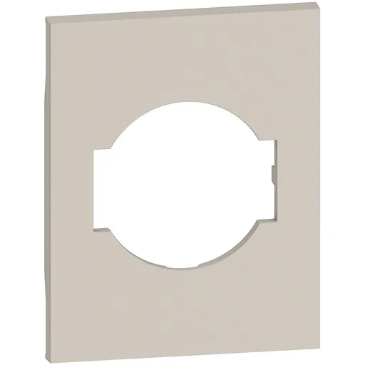 Placa adecvata pentru prize standard italian/ german Bticino Living Now KM03M3, nisip