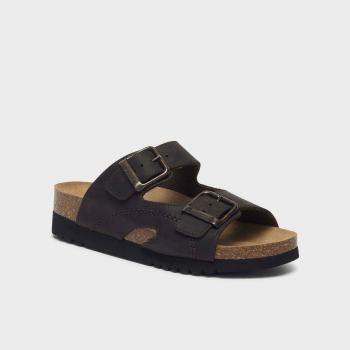 Scholl Papuci Moldava Wedge AD maro, mărimea 41, maro, 41 EU