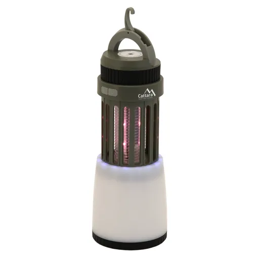 Lampă cu încărcare Cattara Plum și capcană deinsecte, 20,5 cm