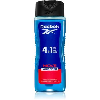 Reebok Move Your Spirit gel de dus revigorant 4 in 1 400 ml