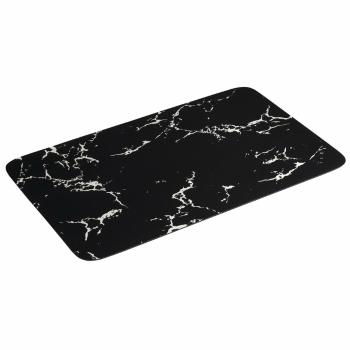 AQUALINE PCD011 covoraș de baie 50 x 80 cm ,negru/marmură