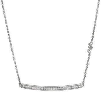 Emporio Armani Colier sclipitor din argint cu zirconi EG3591040