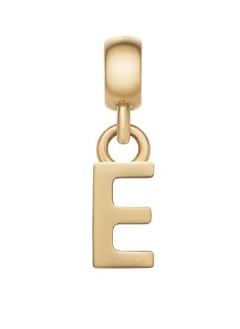 Daniel Wellington Pandantiv placat cu aur litera "E" Charms DW00400488