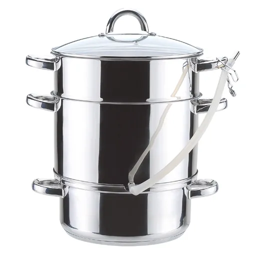 Oalacuaburi pentru sucuri din fructe si legume Rosberg R51260A, 8 litri, Inductie, Otel inoxidabil