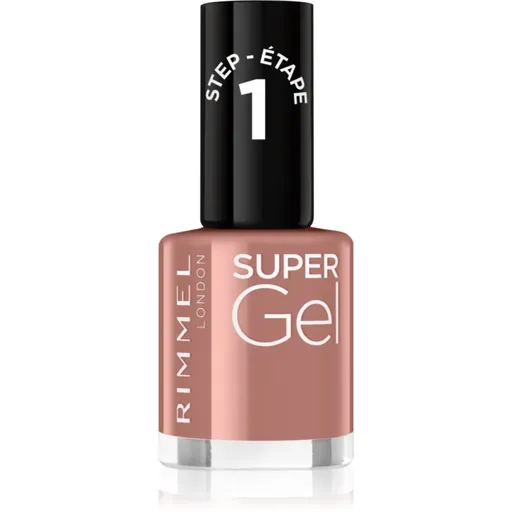 Rimmel Super Gel gel de unghii fara utilizarea UV sau lampa LED culoare 033 R&B Rose 12 ml