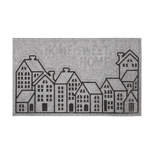 Covora Domky gri, 45 x 75 cm