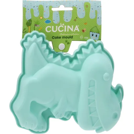 Formă de silicon pentru tort Dino La Cucina