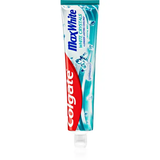 Colgate Max White White Crystals pasta de dinti albitoare cu Fluor Crystal Mint 125 ml