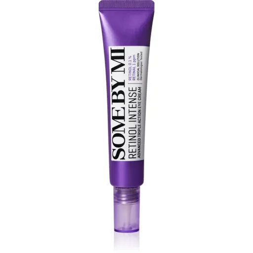 Some By Mi Retinol Intense Advanced Triple Action Eye Cream crema de ochi pentru hidratare si matifiere cu retinol 30 ml
