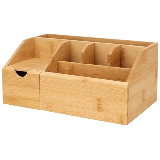 Organizator cosmetice Eleganza Bamboo , 24 x 11 x15 cm