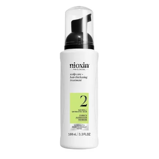 Nioxin Tratament pentru părul fin și subțire natural, nevopsit System 2 (Scalp & Hair Treatment) 100 ml