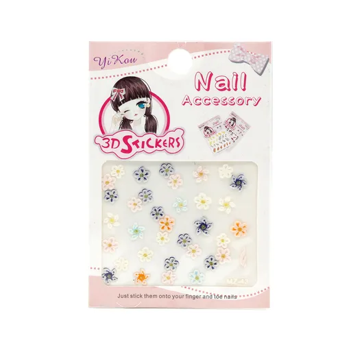Sticker decor unghii 3D, Nail Accessory MZ-43