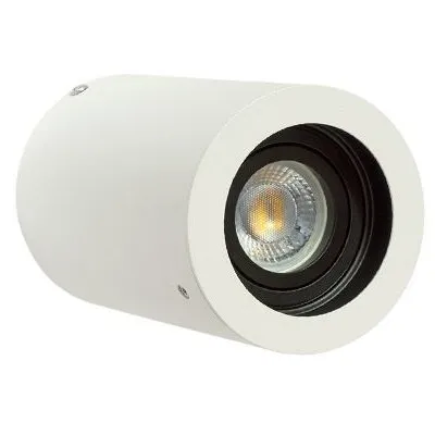 Corp iluminat montaj perete soclu GU10 rotund alb V-TAC SKU-3627