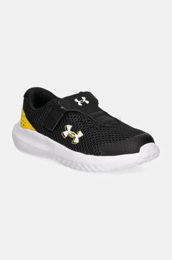 Detské tenisky Under Armour BINF Surge 4 AC čierna farba, 3027105
