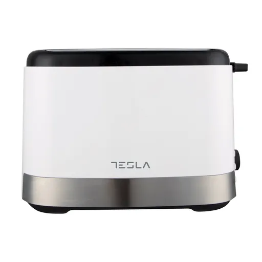 Prajitor de paine Tesla TS300BWX, 800W, 7 trepte, 2 felii, Centrare, Dezghetare, Alb