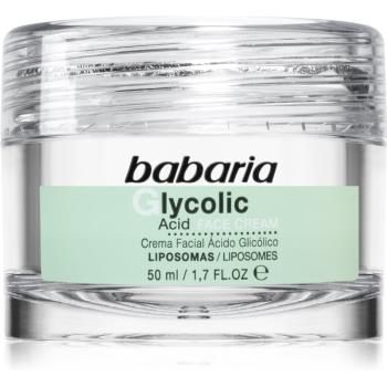 Babaria Glycolic Acid crema de fata regeneratoare pentru noapte 50 ml