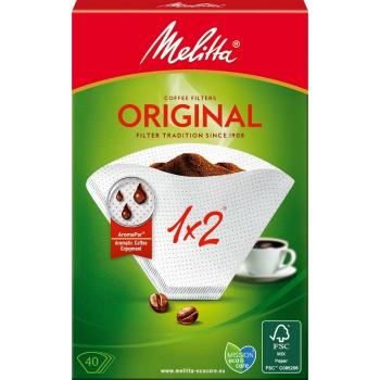 Filtre de cafea Melitta Original 1x2,  40 buc.