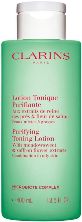 Clarins Apă tonifiantă pentru piele mixtă și grasă (Purifying Toning Lotion) 400 ml