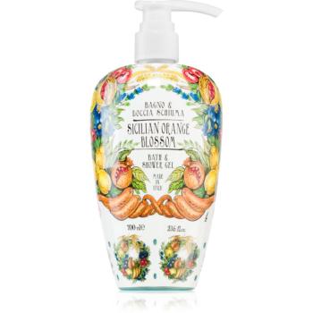 Rudy - Le Maioliche Sicilian Orange Blossom Line spumă pentru duș pentru baie 700 ml