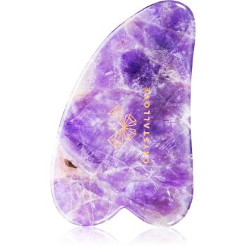 Crystallove Amethyst Gua Sha accesoriu de masaj 1 buc