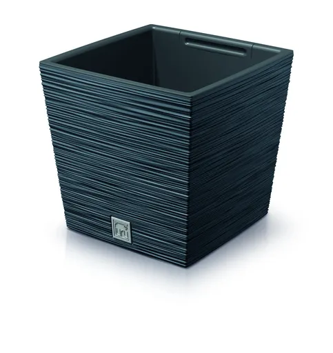 Ghiveci de flori FURU SQUARE LOW 23,5 cm