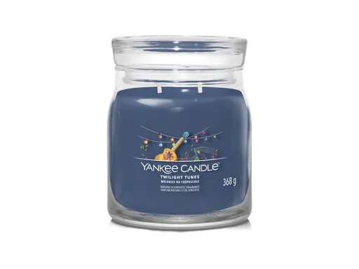 Yankee Candle Lumânare aromatica Signature sticla medie Twilight Tunes 368 g