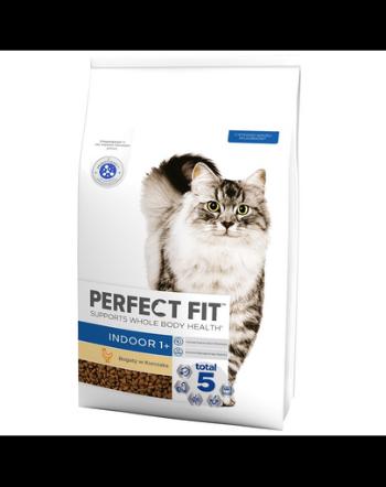 PERFECT FIT Indoor 1+  Hrana uscata pisici interior, cu pui 7 kg
