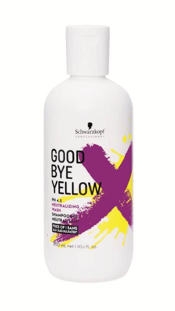 Schwarzkopf Professional Șampon pentru neutralizarea tonurile galbene si parul cu melir Goodbye Yellow 300 ml