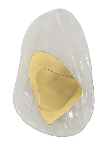 Mauro Ferretti Lampa De Masa  Ocean Gold cm 21X8X31 | Aosom Romania