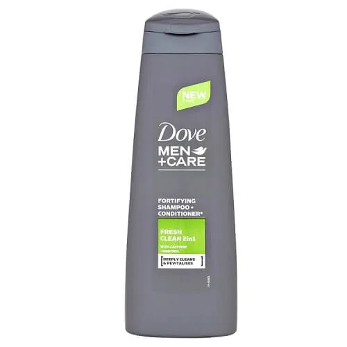Dove Șampon 2în1 Men+Care Fresh Clean (Fortifying Shampoo+Conditioner) 250 ml