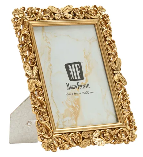 Rama foto Classical, Mauro Ferretti, 15x20 cm, polirasina/sticla, auriu