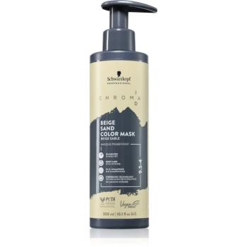 Schwarzkopf Professional Chroma ID Color Mask mască intens colorantă pentru păr culoare 9.5-4 Beige Sand 300 ml