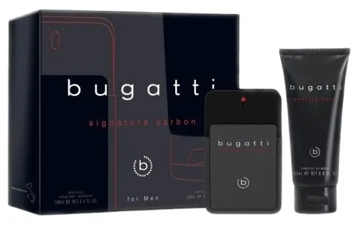 Bugatti Signature Carbon - EDT 100 ml + gel de duș 200 ml