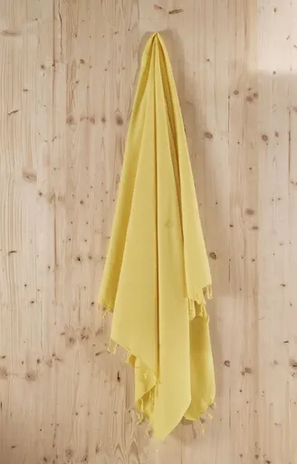Prosop de plaja, L'essentiel Maison, Sultan, Galben