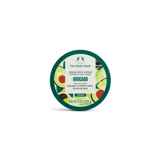 The Body Shop Peeling corporal de netezire pentru piele uscată Avocado (Body Scrub) 50 ml