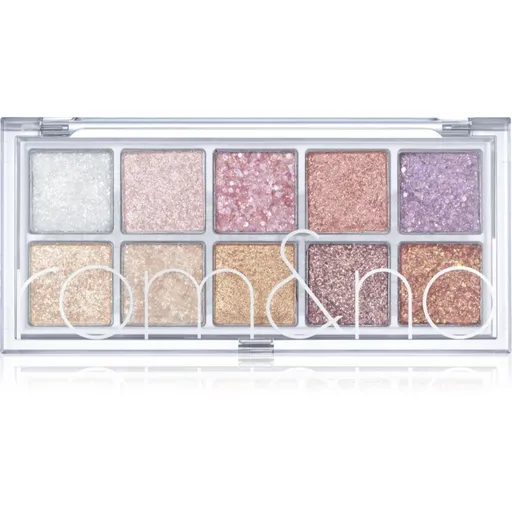 rom&nd Better Than Palette paletă cu farduri de ochi pentru look perfect culoare 00 Light & Glitter Garden 7.5 g
