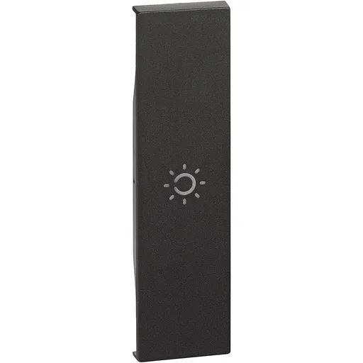 Tasta iluminabila 1M Bticino Living Now KG01A, negru
