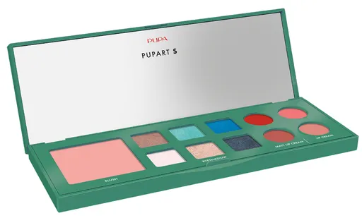 PUPA Milano Paletă de machiaj pentru față Pupart Small Green (Palette) 11,4 g