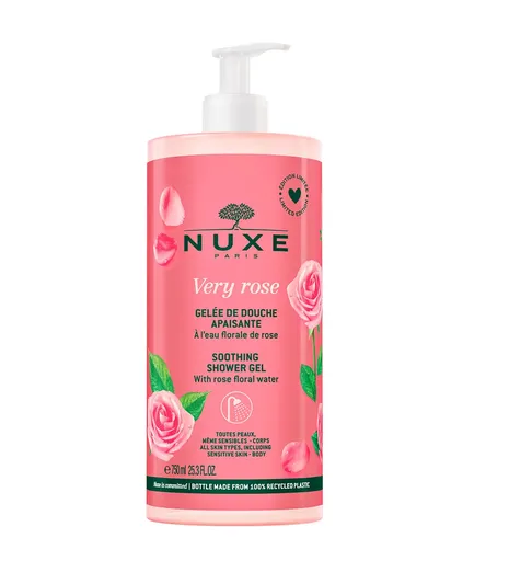 Nuxe Gel de duș liniștitor Very Rose (Soothing Shower Gel) 750 ml