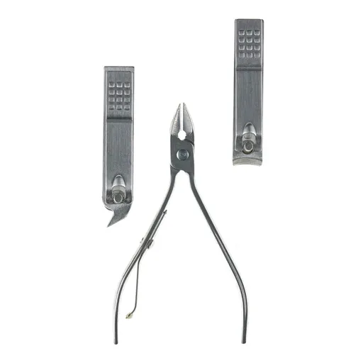 Set 2 unghiere + cleste pedichiura X2 Oranjollie