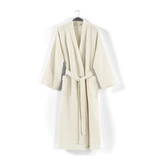 Halat de baie, L'essentiel Maison, Mia Waffle, Crem