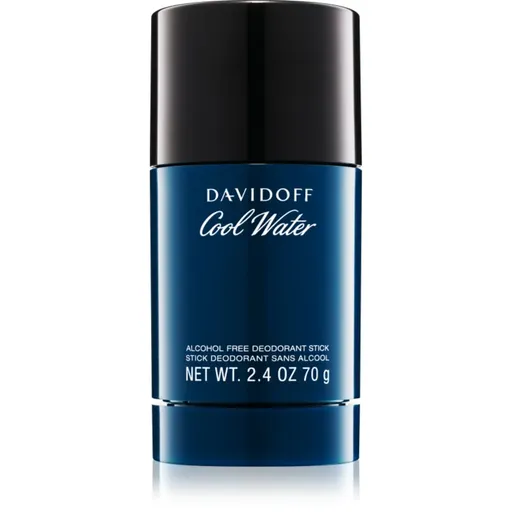 Davidoff Cool Water deostick fară alcool pentru bărbați 70 g