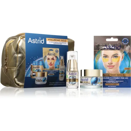 Astrid Hyaluronic Gold set cadou pentru o piele perfecta