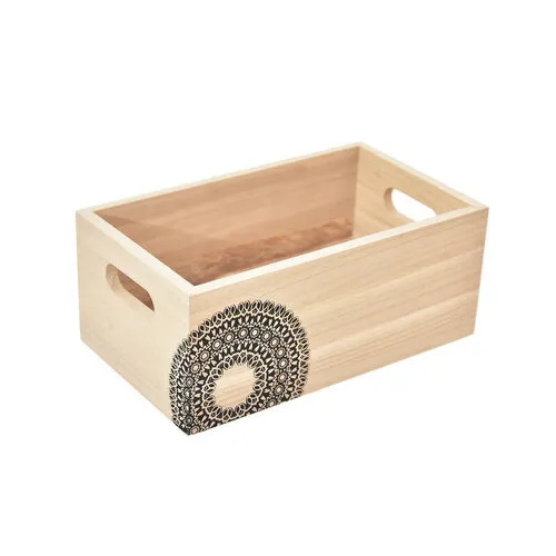 Cutie din lemn Orion Mandala, 24 x 14 x  10 cm, S