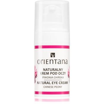 Orientana Chinese Peony Natural Eye Cream crema de ochi regeneratoare 15 ml